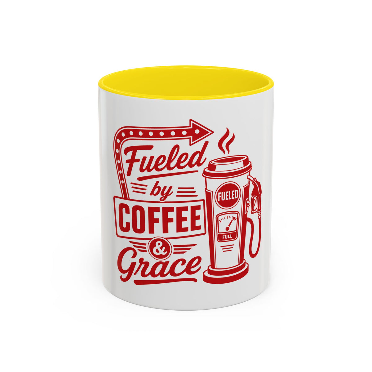 Fueled by Coffee & Grace Mug