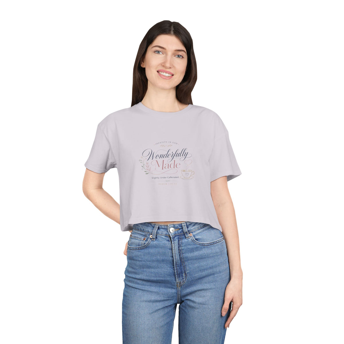 Wonderfully Made Crop Tee