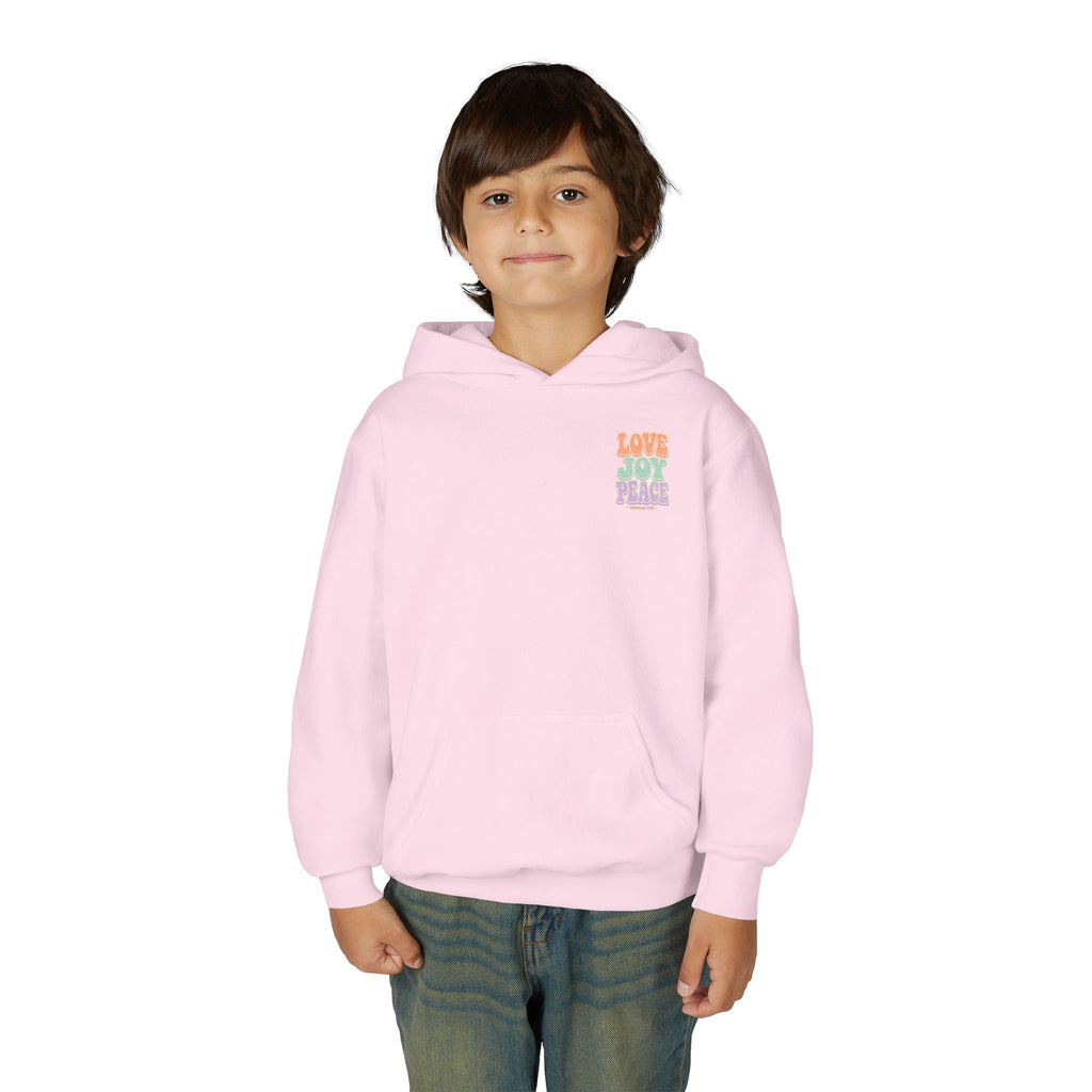 Love Joy Peace Youth Hoodie