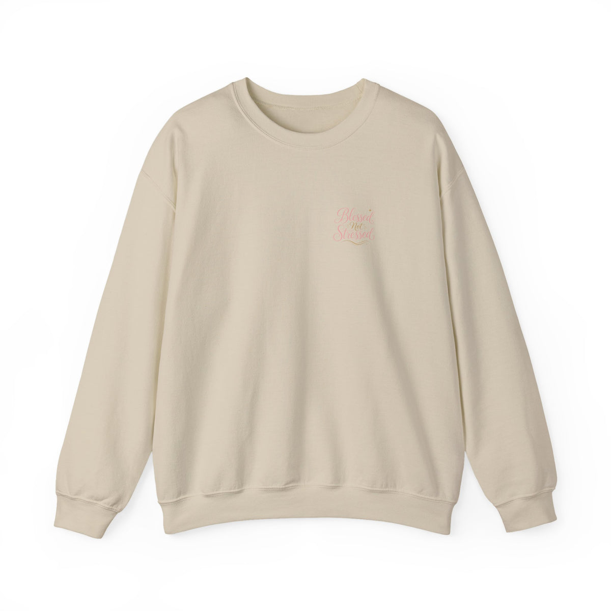 Blessed Not Stressed Crewneck