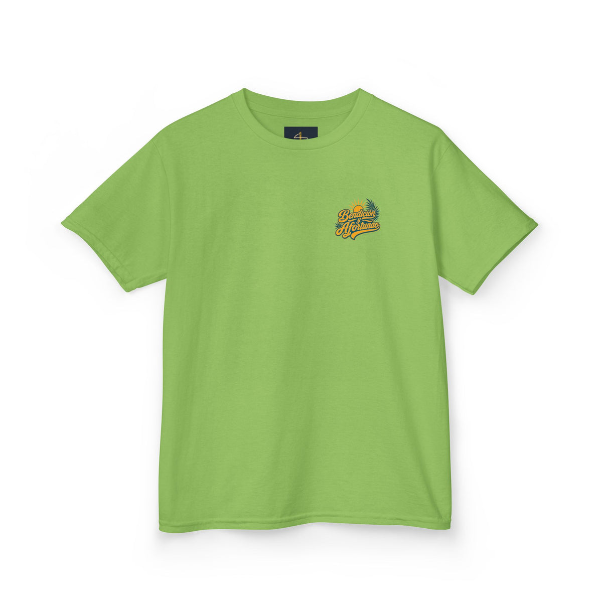 Bendecío y Afortunao Kids Tee