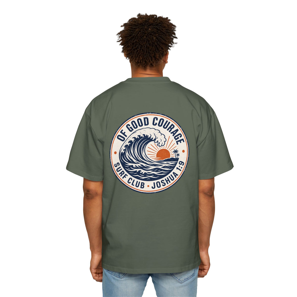 Of Good Courage Surf Club Oversized Tee