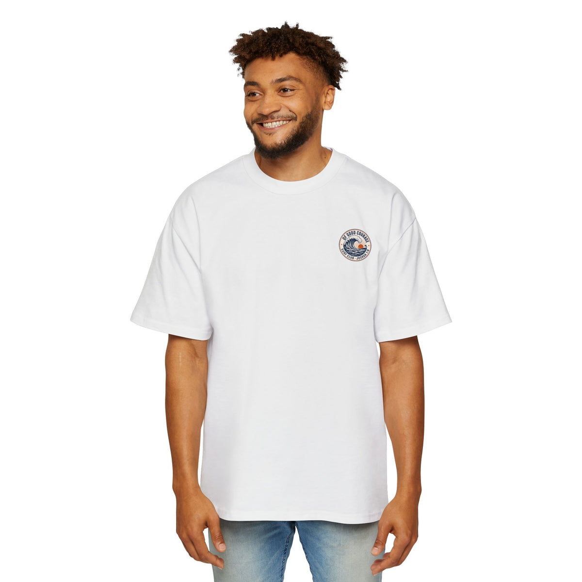 Of Good Courage Surf Club Oversized Tee