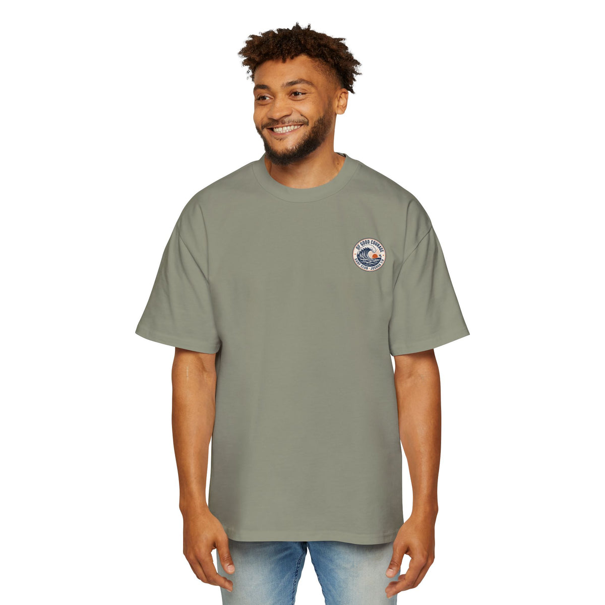 Of Good Courage Surf Club Oversized Tee