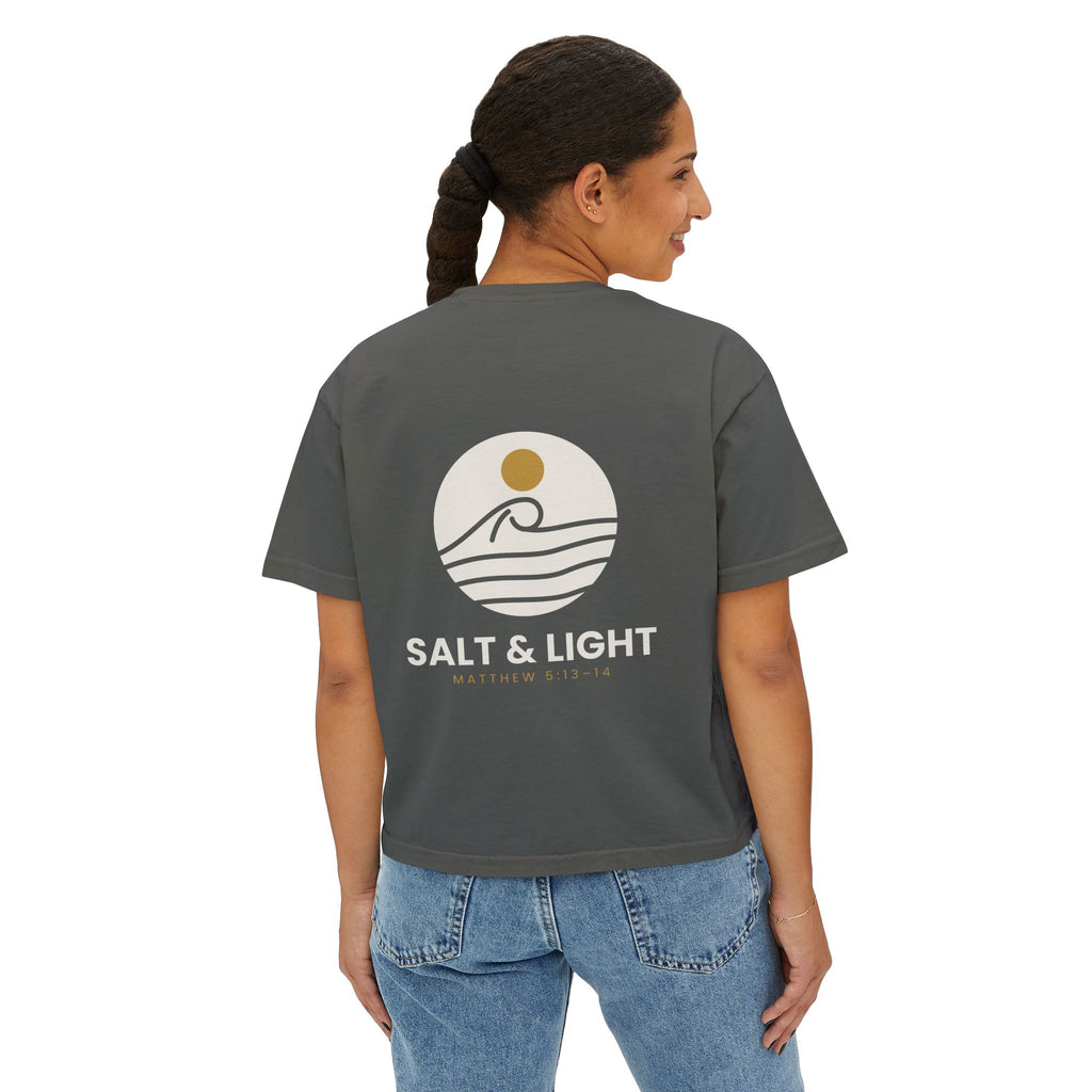 Salt & Light Women's Boxy Tee