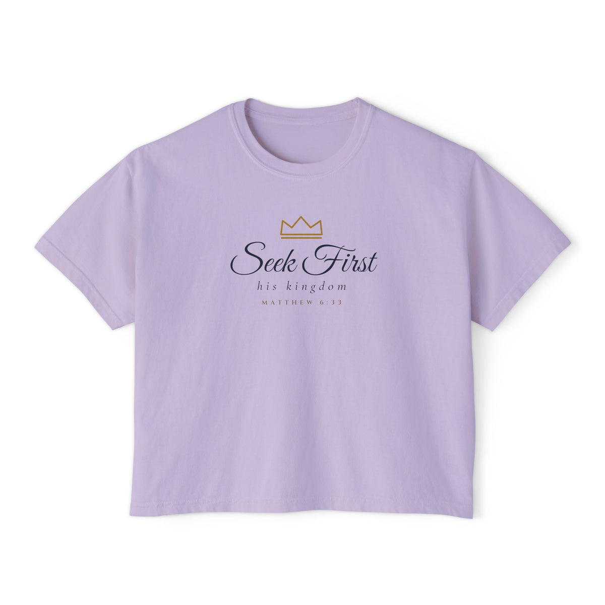Seek First Crop Tee