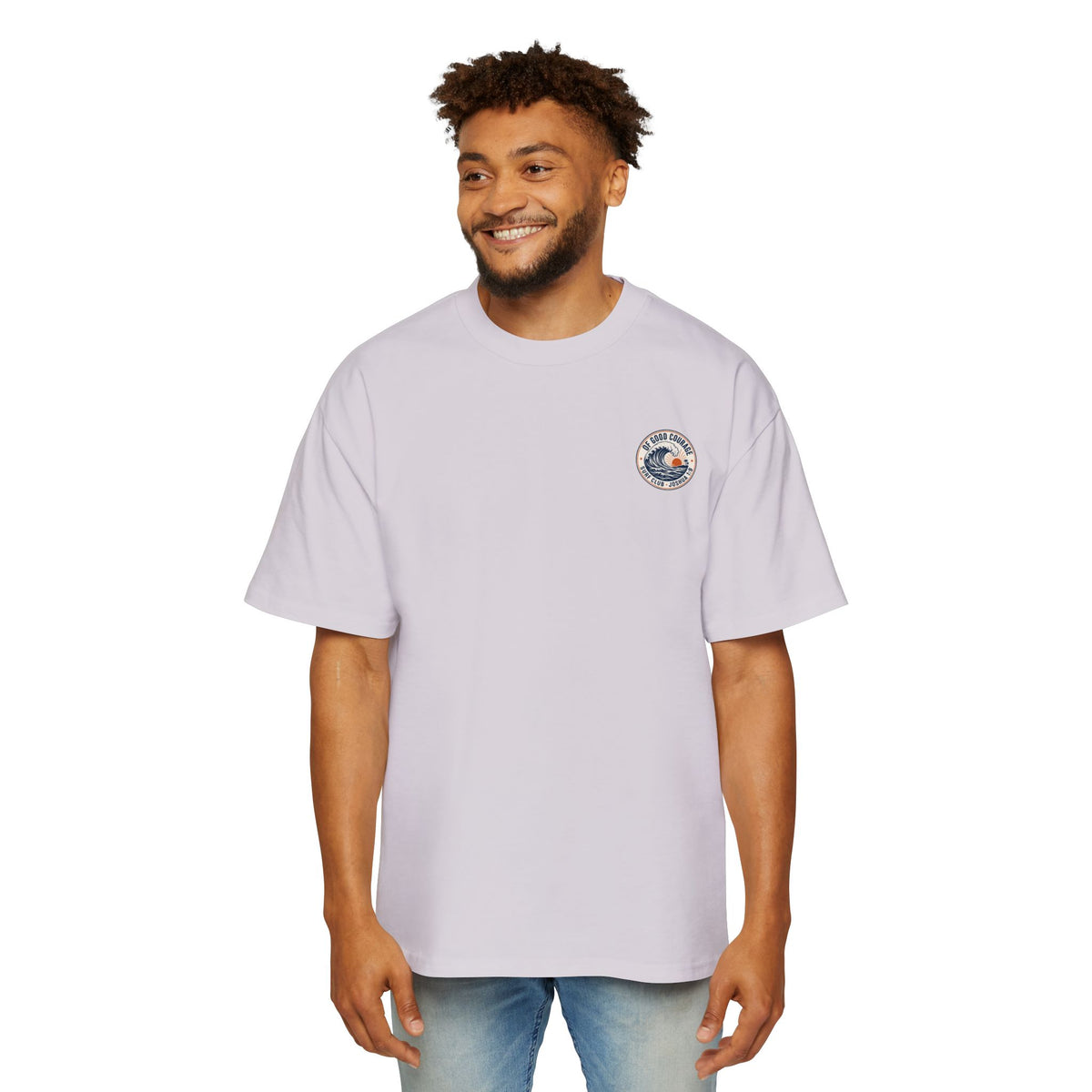 Of Good Courage Surf Club Oversized Tee