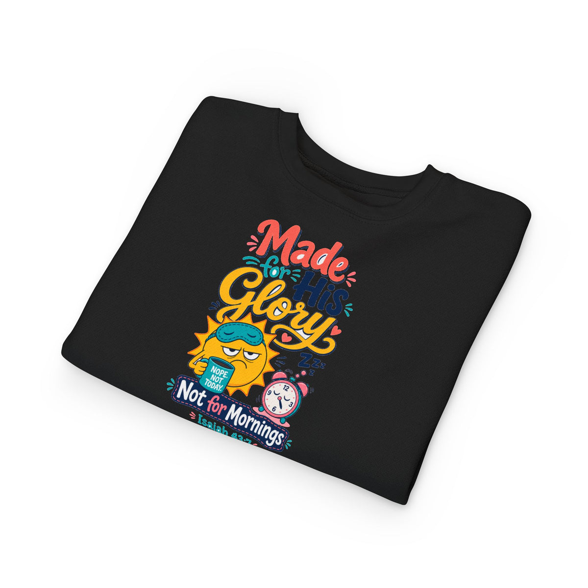 His Glory Toddler Sweatshirt