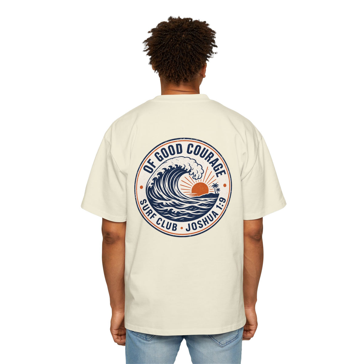 Of Good Courage Surf Club Oversized Tee