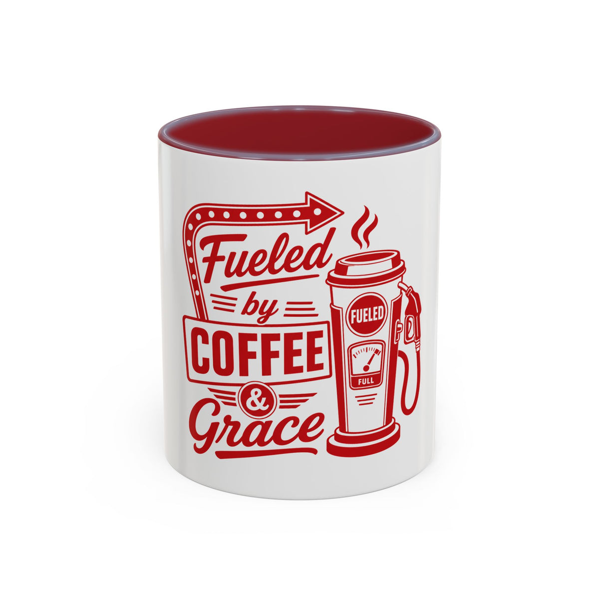 Fueled by Coffee & Grace Mug