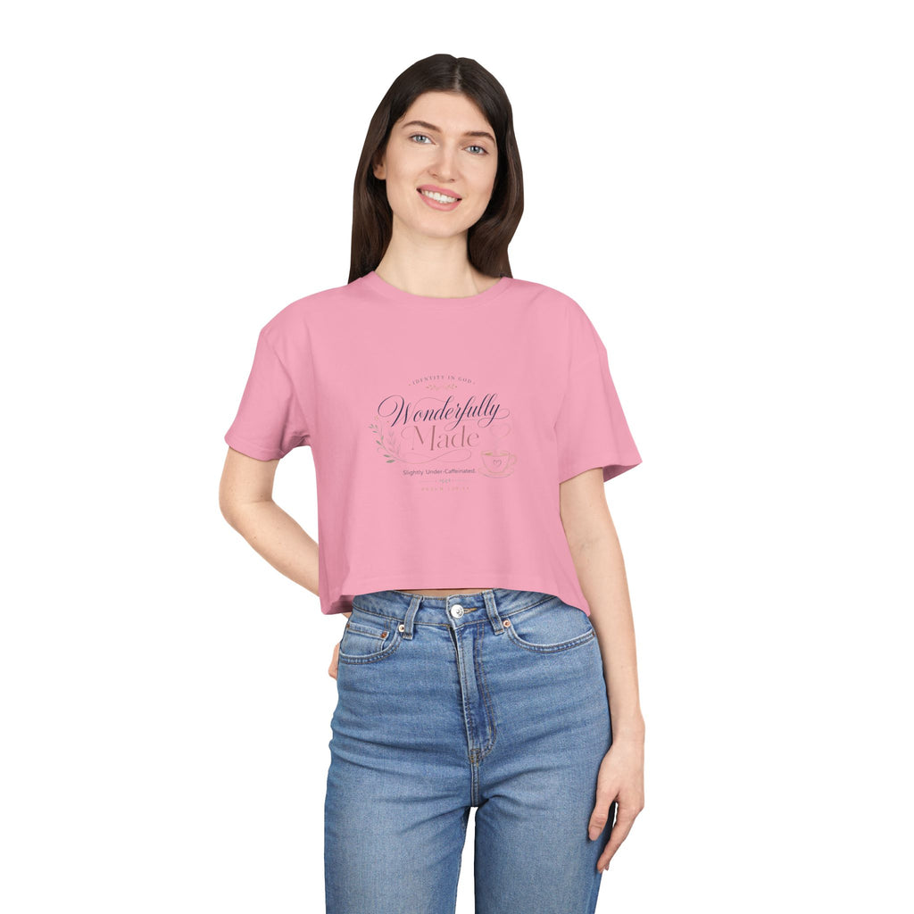 Wonderfully Made Crop Tee