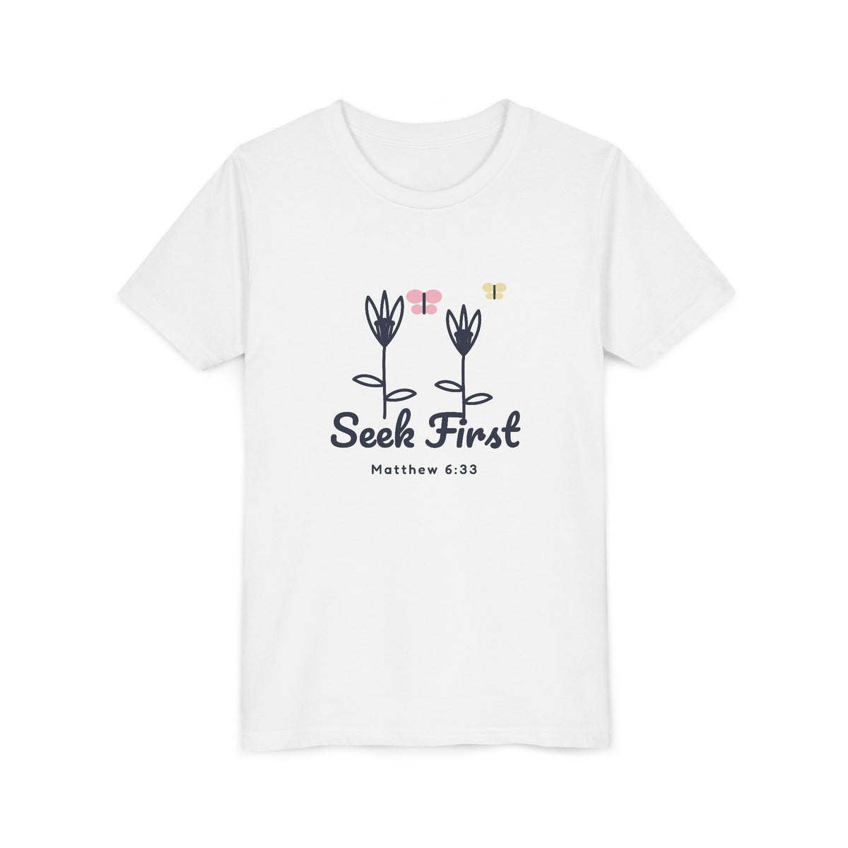 Seek First Lilies Youth Tee
