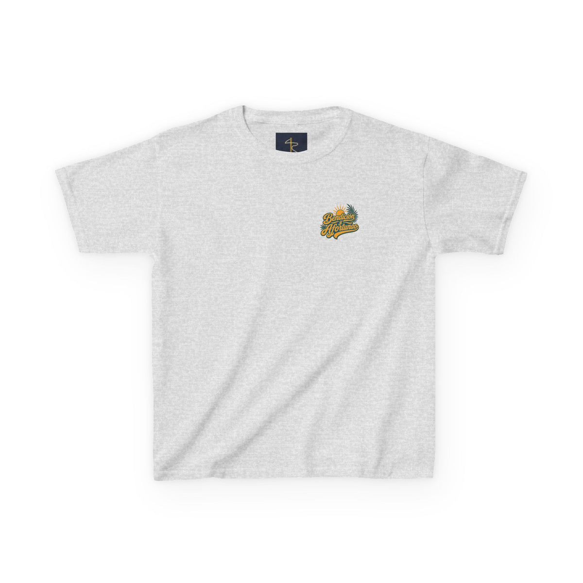 Bendecío y Afortunao Kids Tee