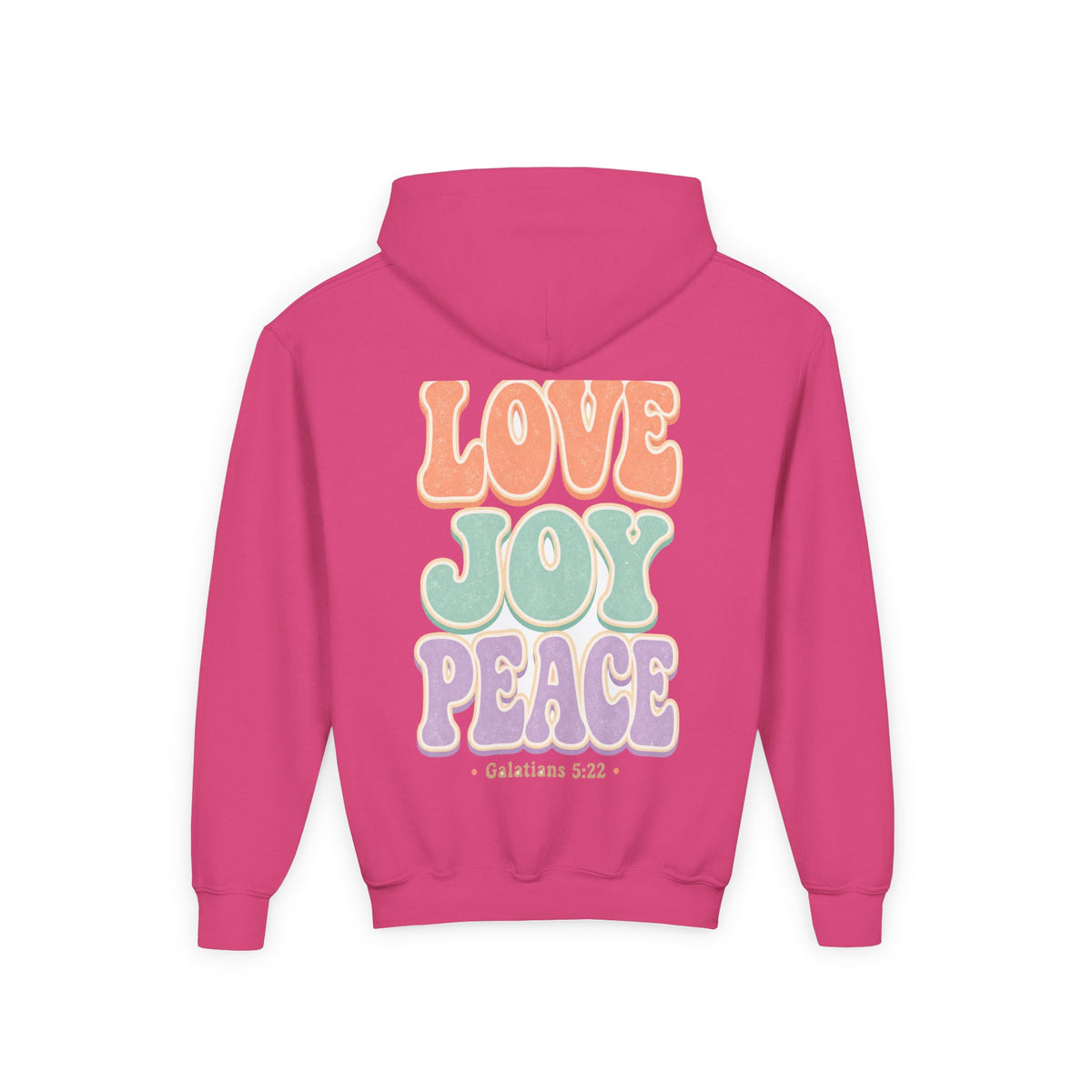 Love Joy Peace Youth Hoodie