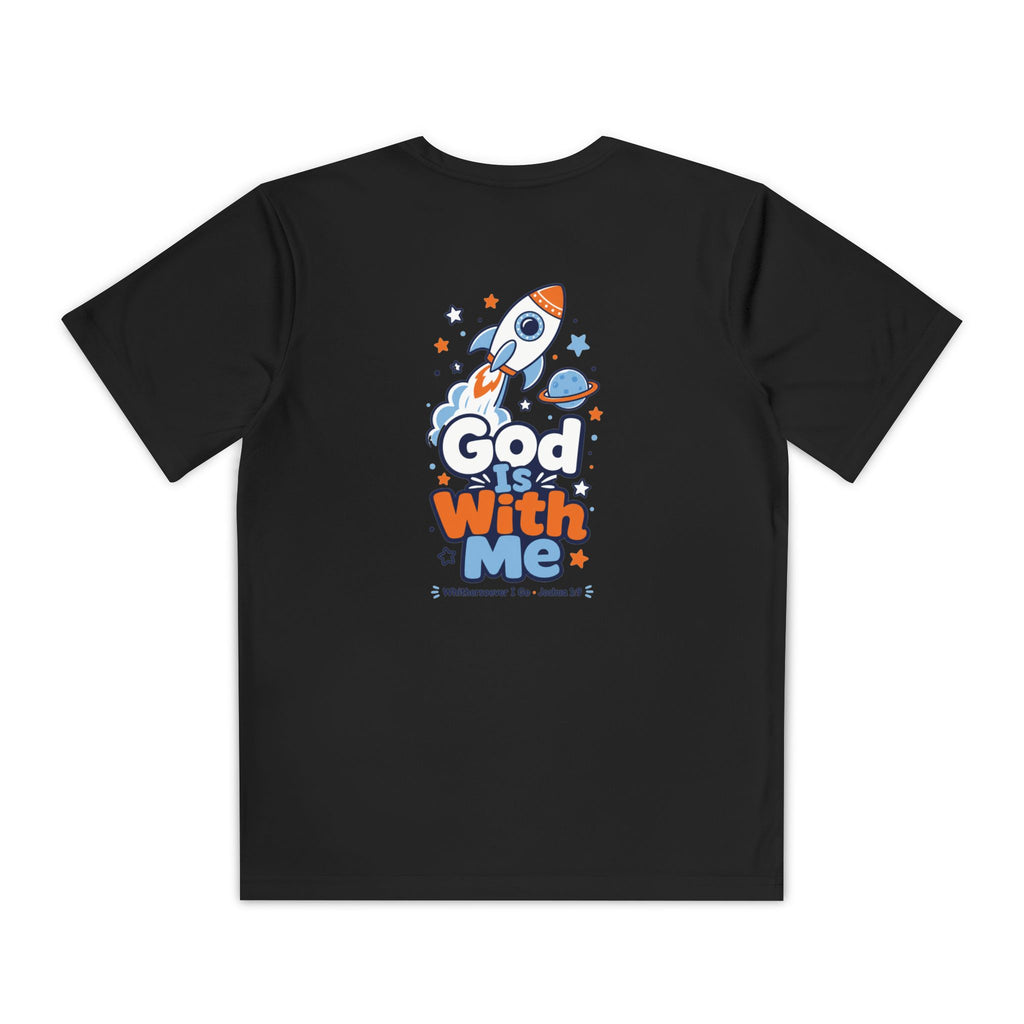 God With Me Youth Tee