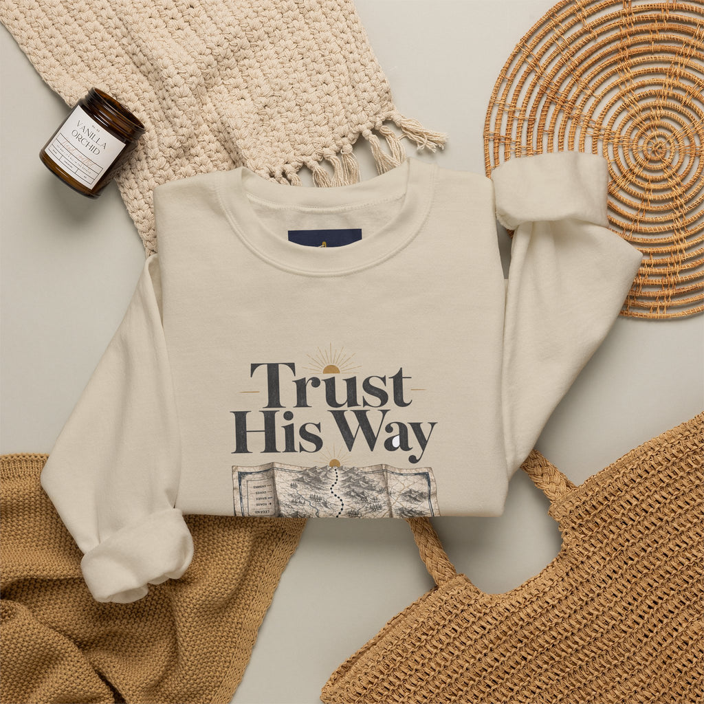 Trust His Way Crewneck