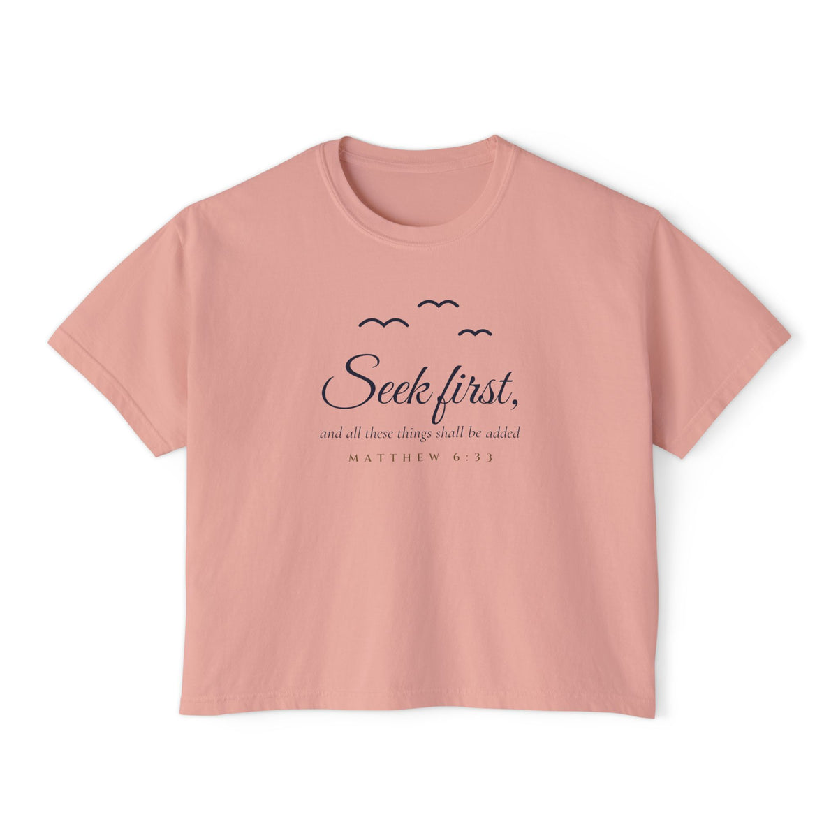 Birds of the Air Crop Tee