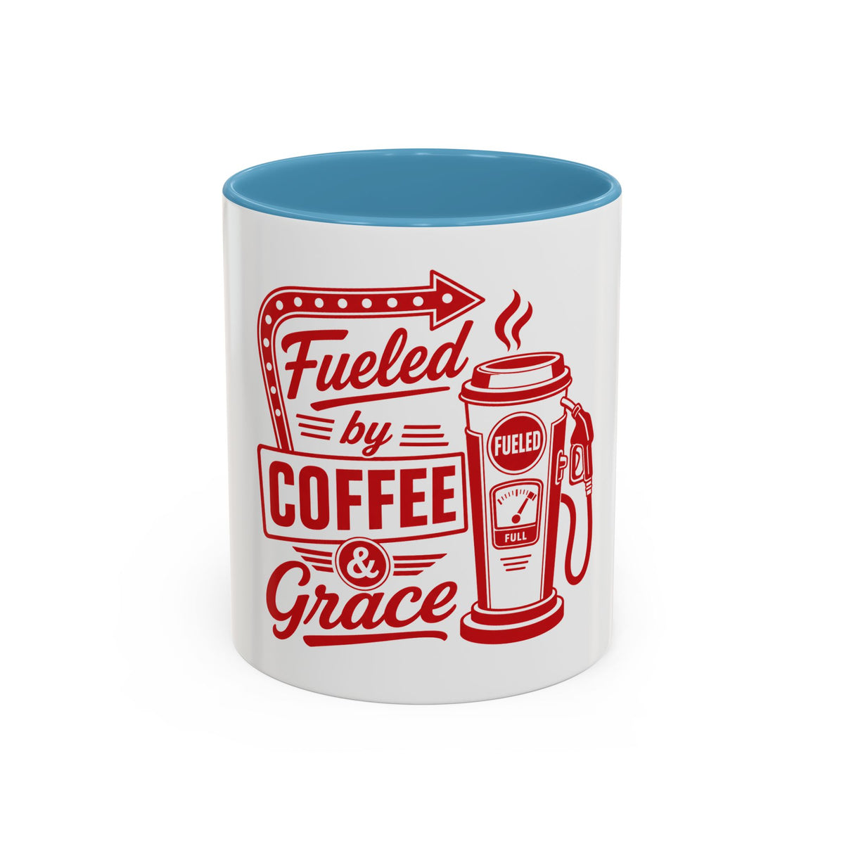 Fueled by Coffee & Grace Mug