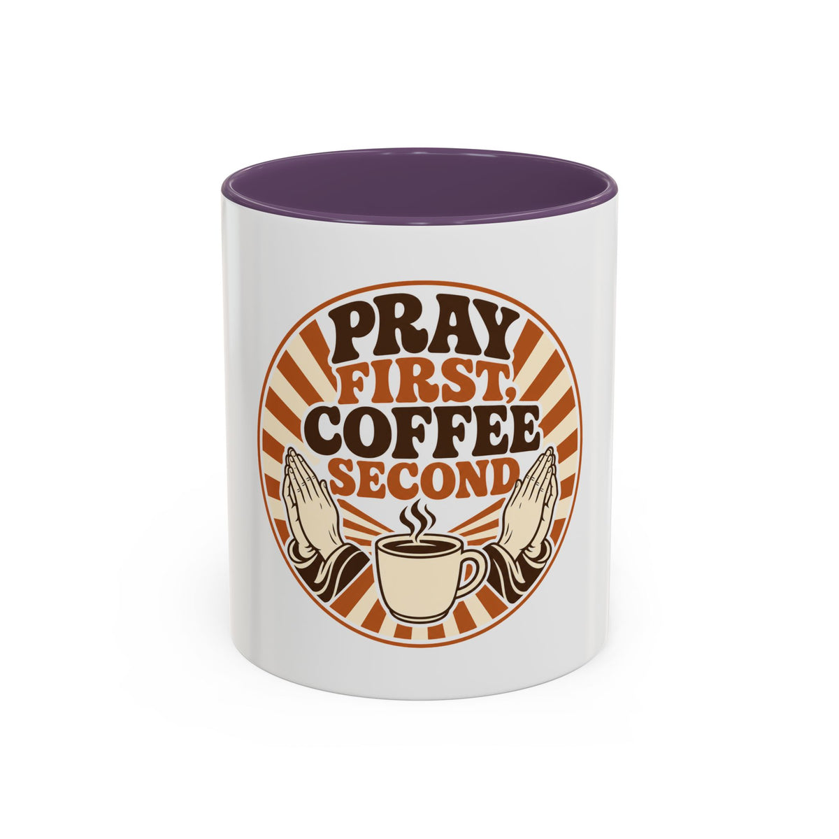 Pray First, Coffee Second Mug