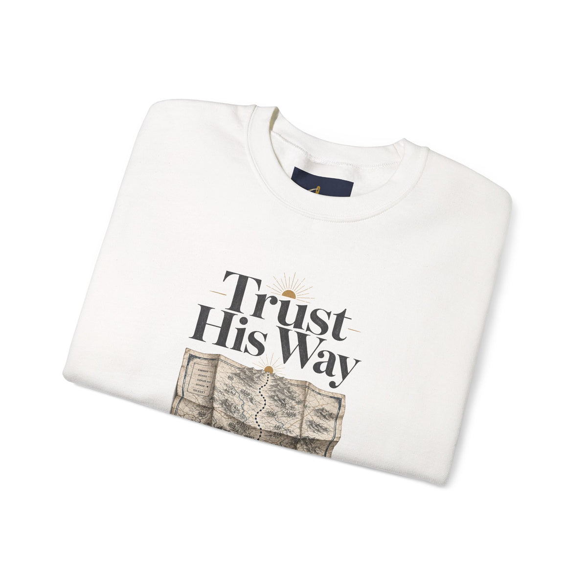 Trust His Way Crewneck