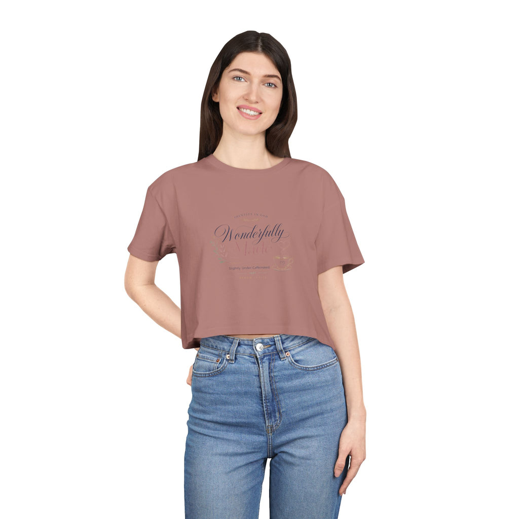 Wonderfully Made Crop Tee