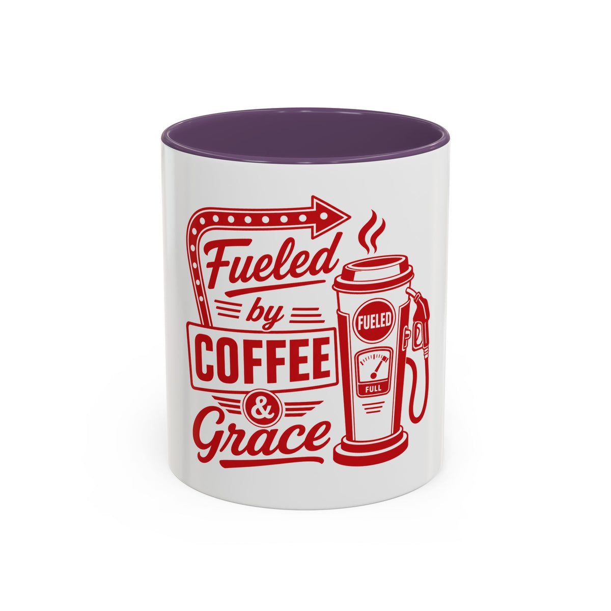 Fueled by Coffee & Grace Mug