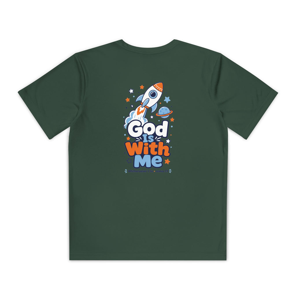 God With Me Youth Tee
