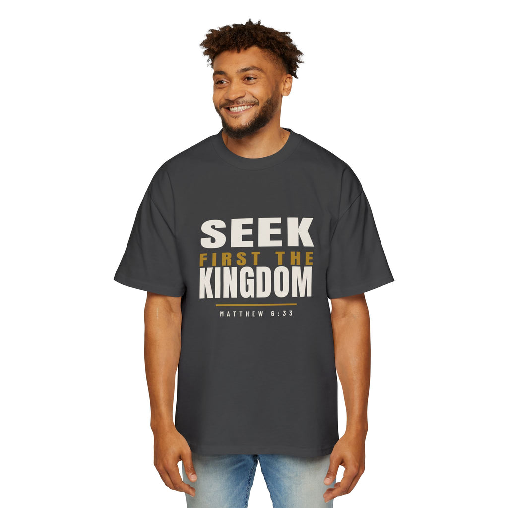 Seek First Block Oversized Tee