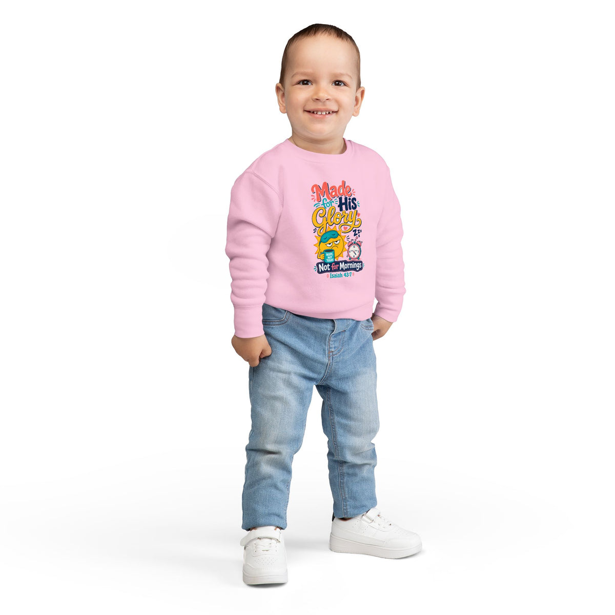 His Glory Toddler Sweatshirt