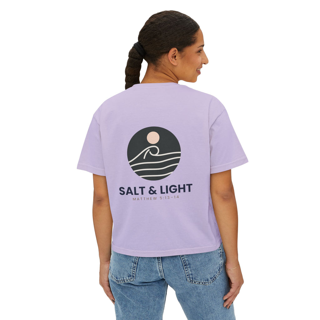 Salt & Light Women's Boxy Tee