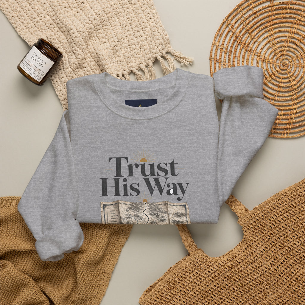 Trust His Way Crewneck
