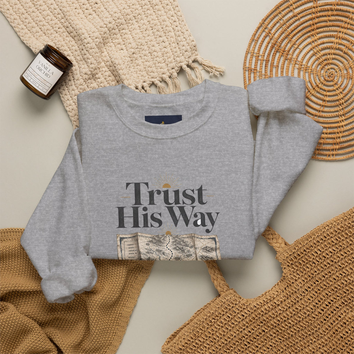 Trust His Way Crewneck