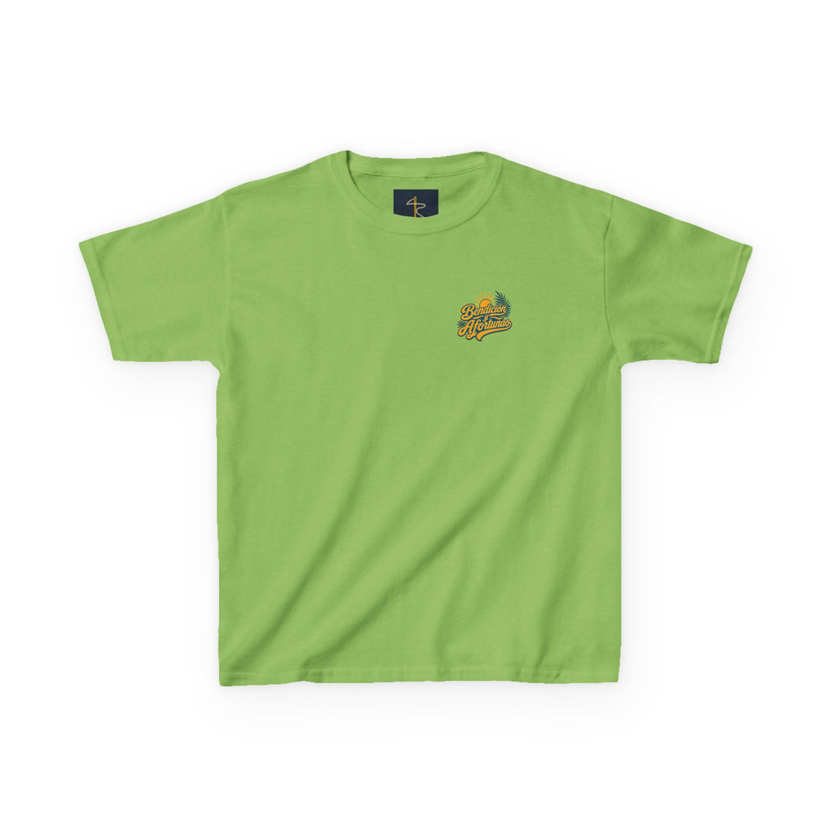 Bendecío y Afortunao Kids Tee
