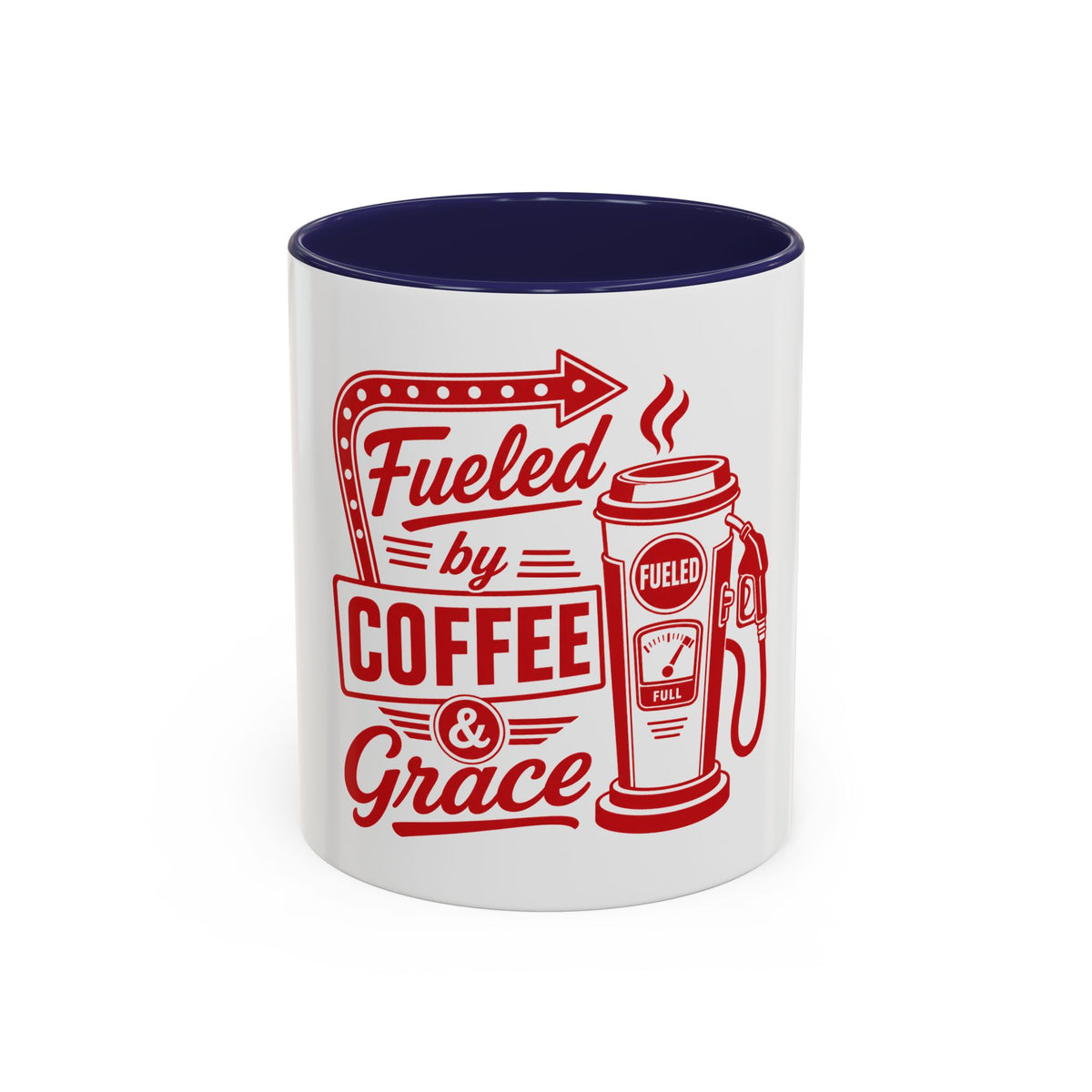 Fueled by Coffee & Grace Mug