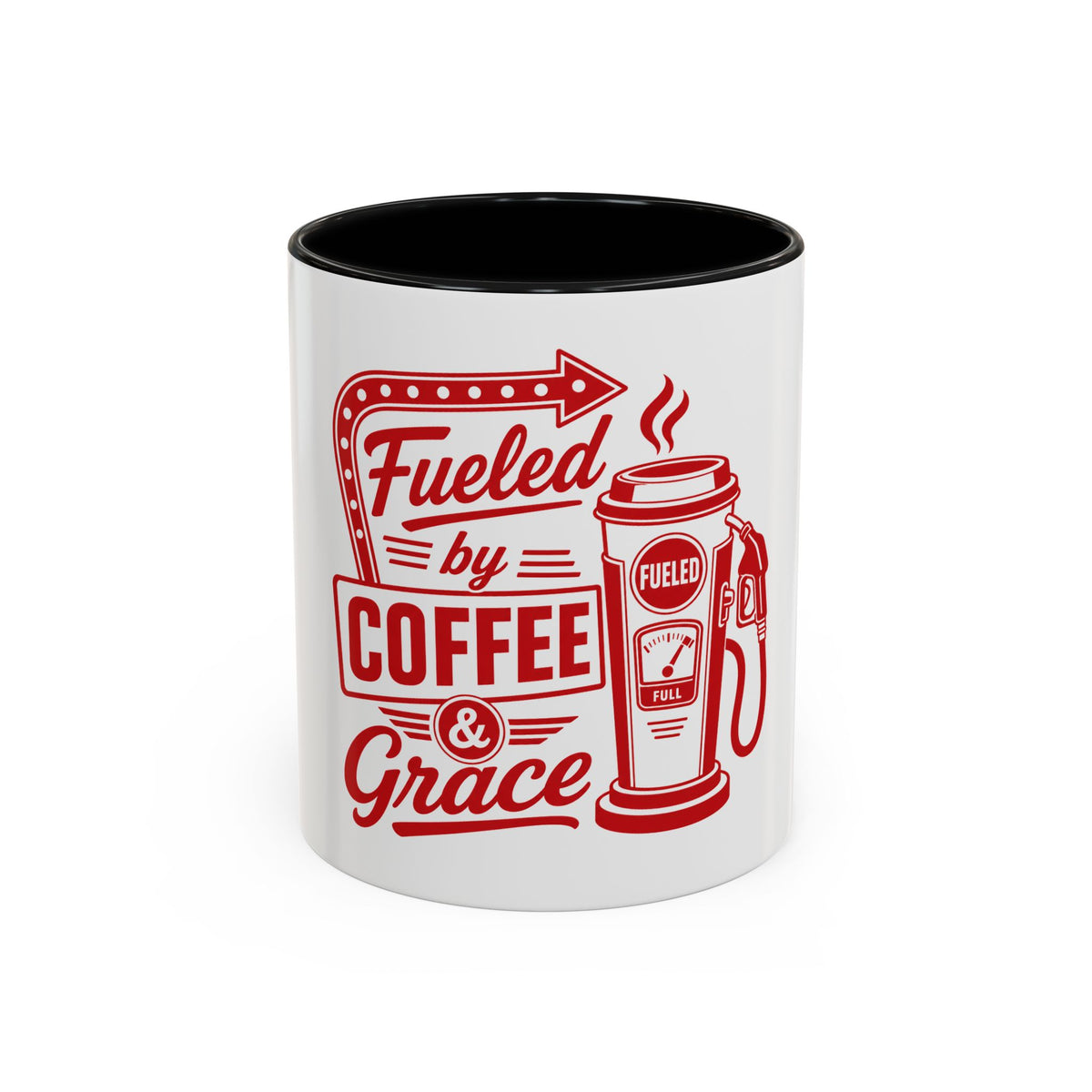 Fueled by Coffee & Grace Mug