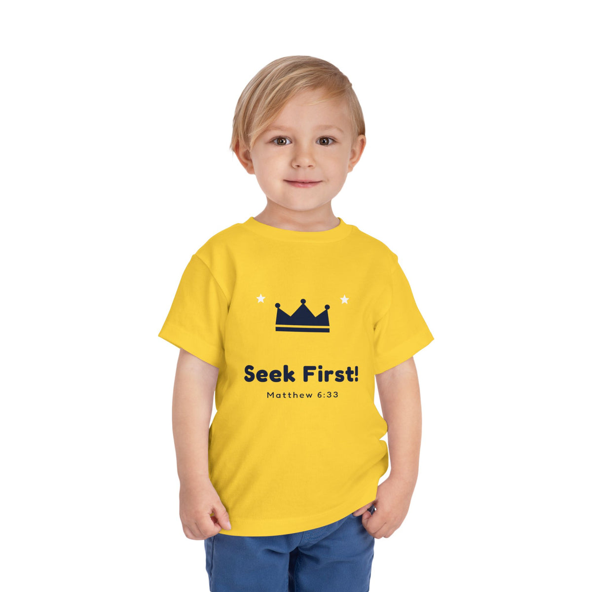 Seek First Crown Toddler Tee