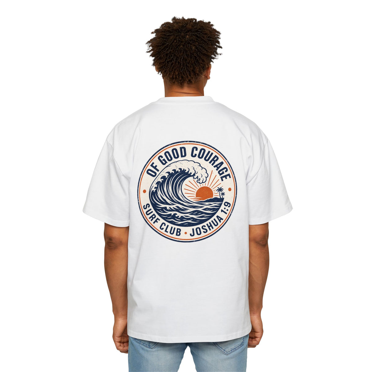 Of Good Courage Surf Club Oversized Tee