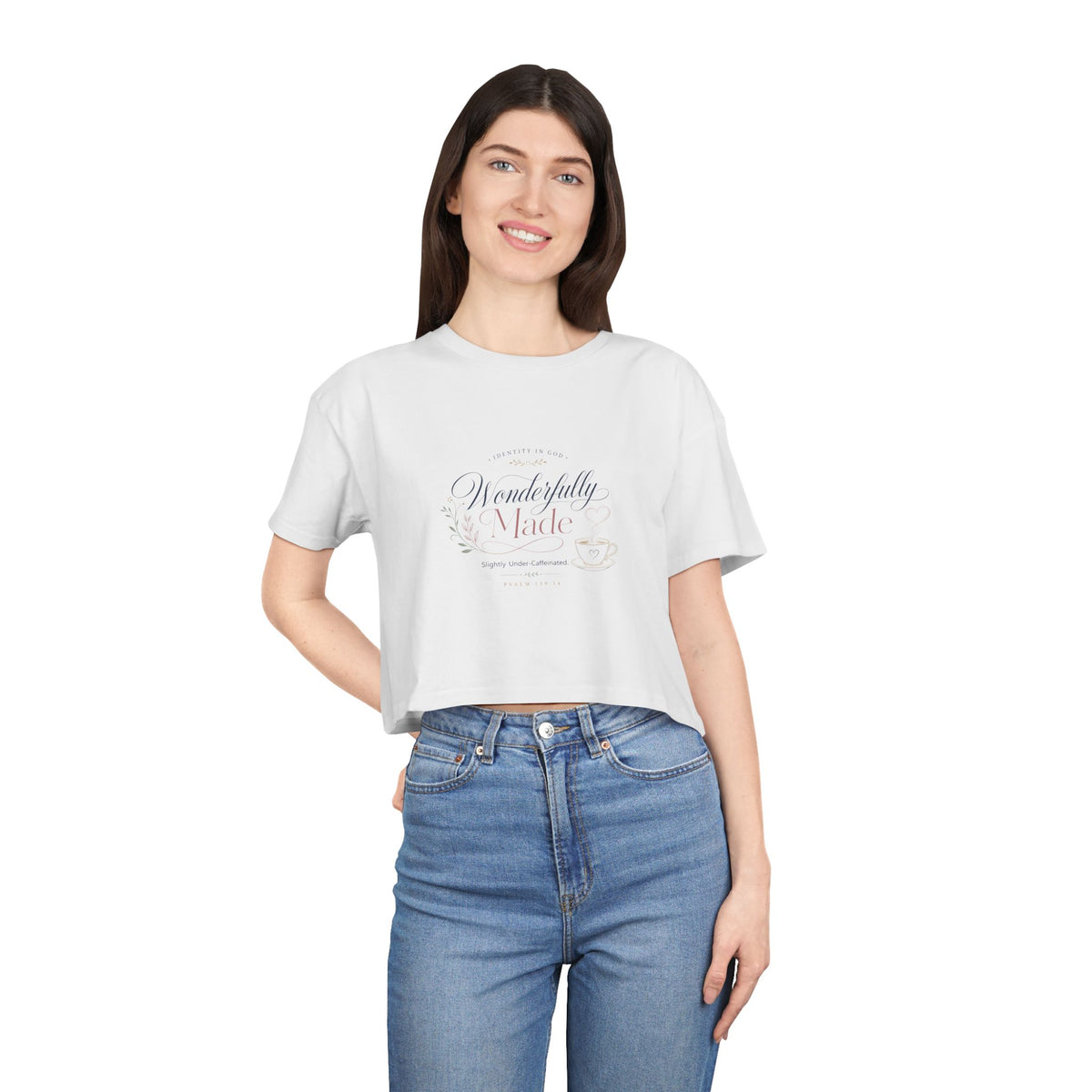 Wonderfully Made Crop Tee