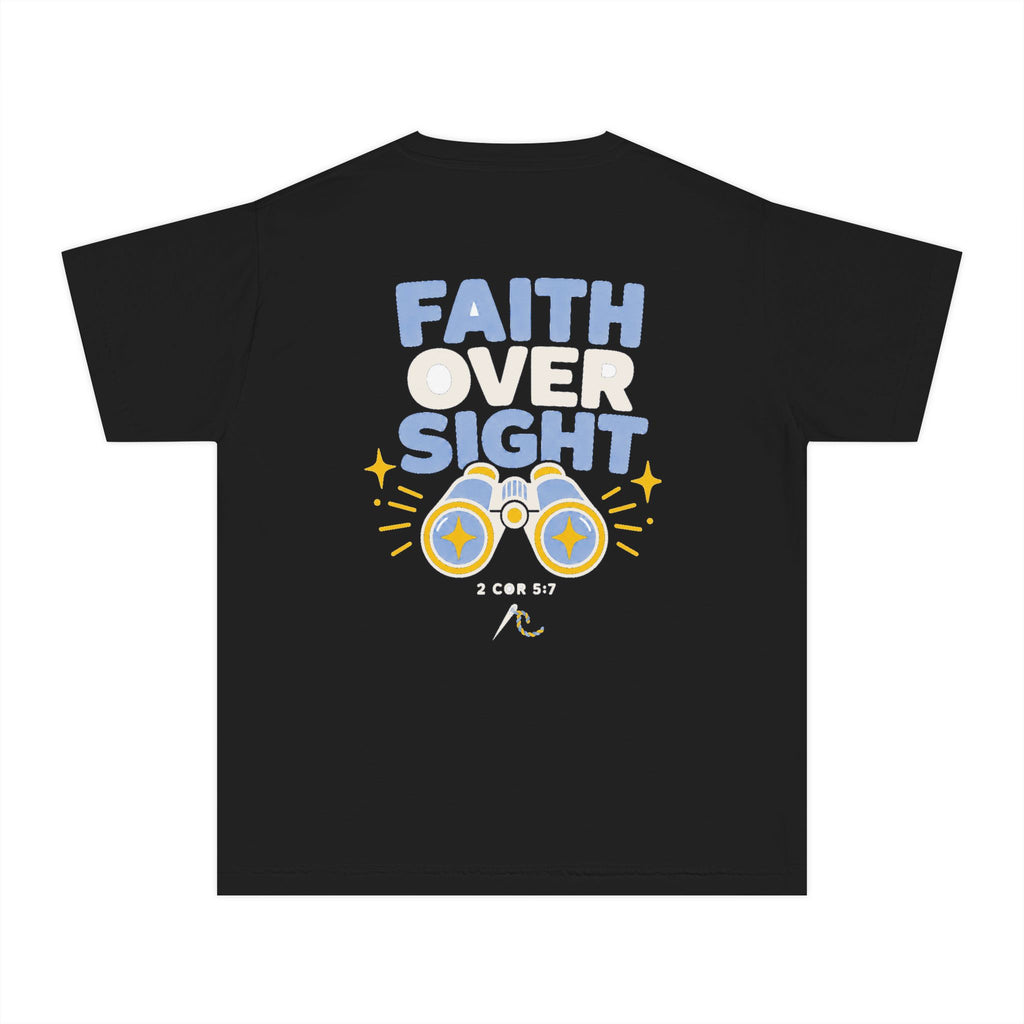 Faith Over Sight Youth Tee