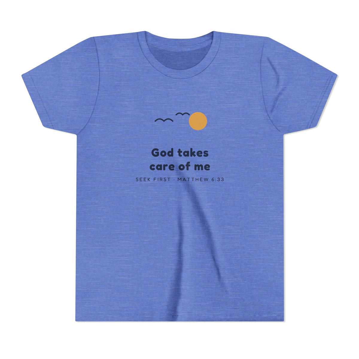God Takes Care of Me Youth Tee