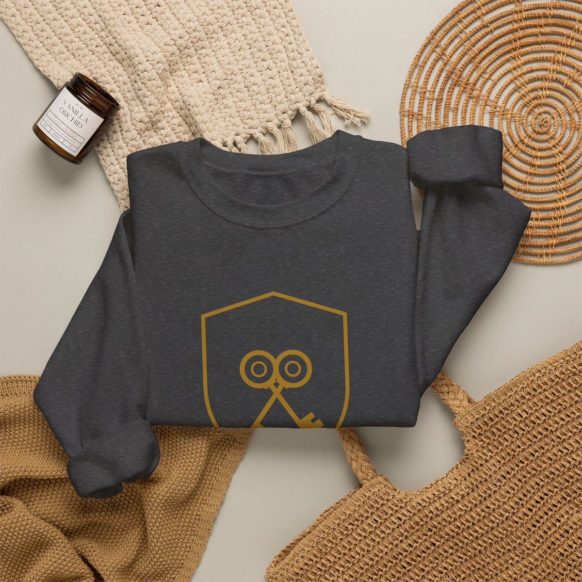 Crossed Keys Crewneck