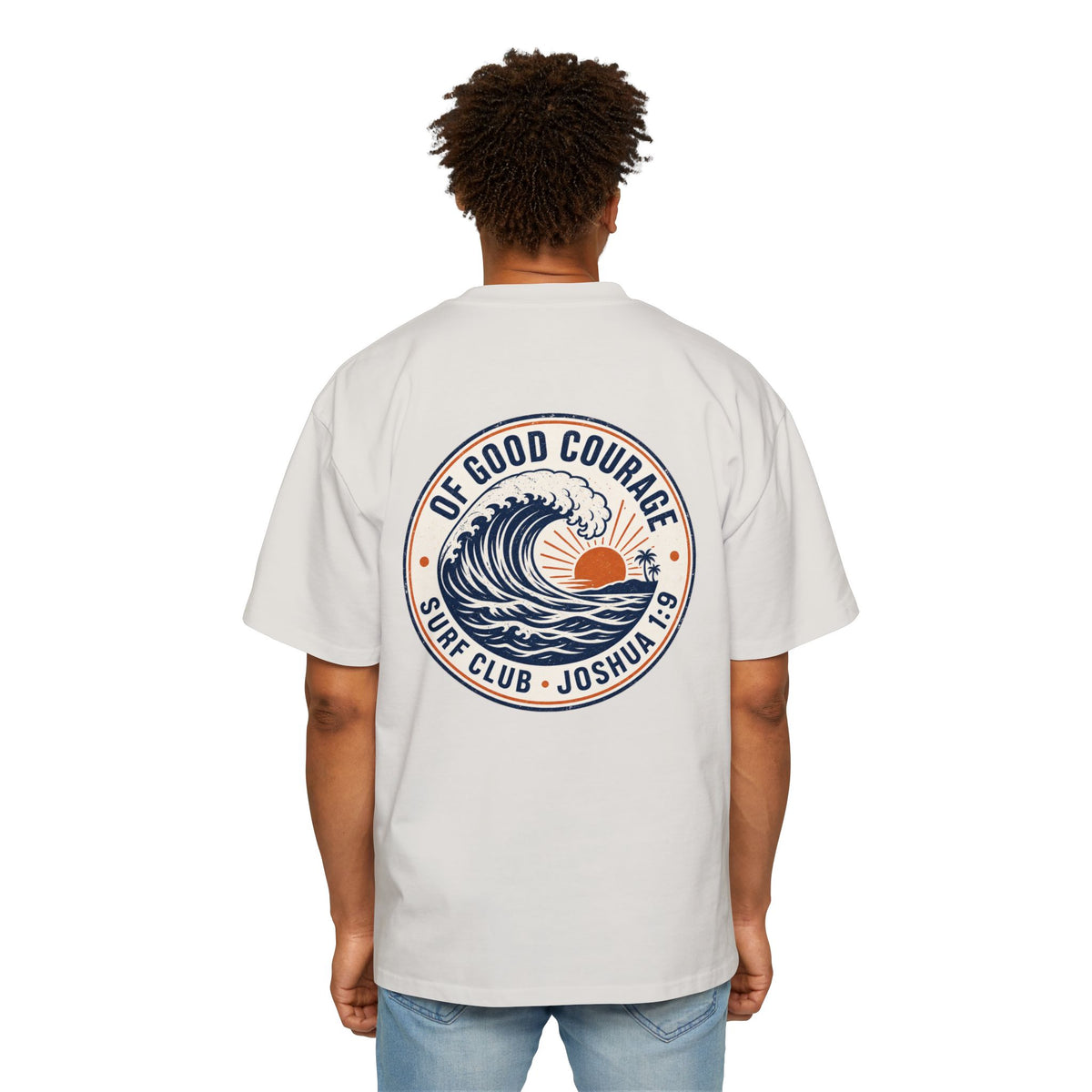 Of Good Courage Surf Club Oversized Tee