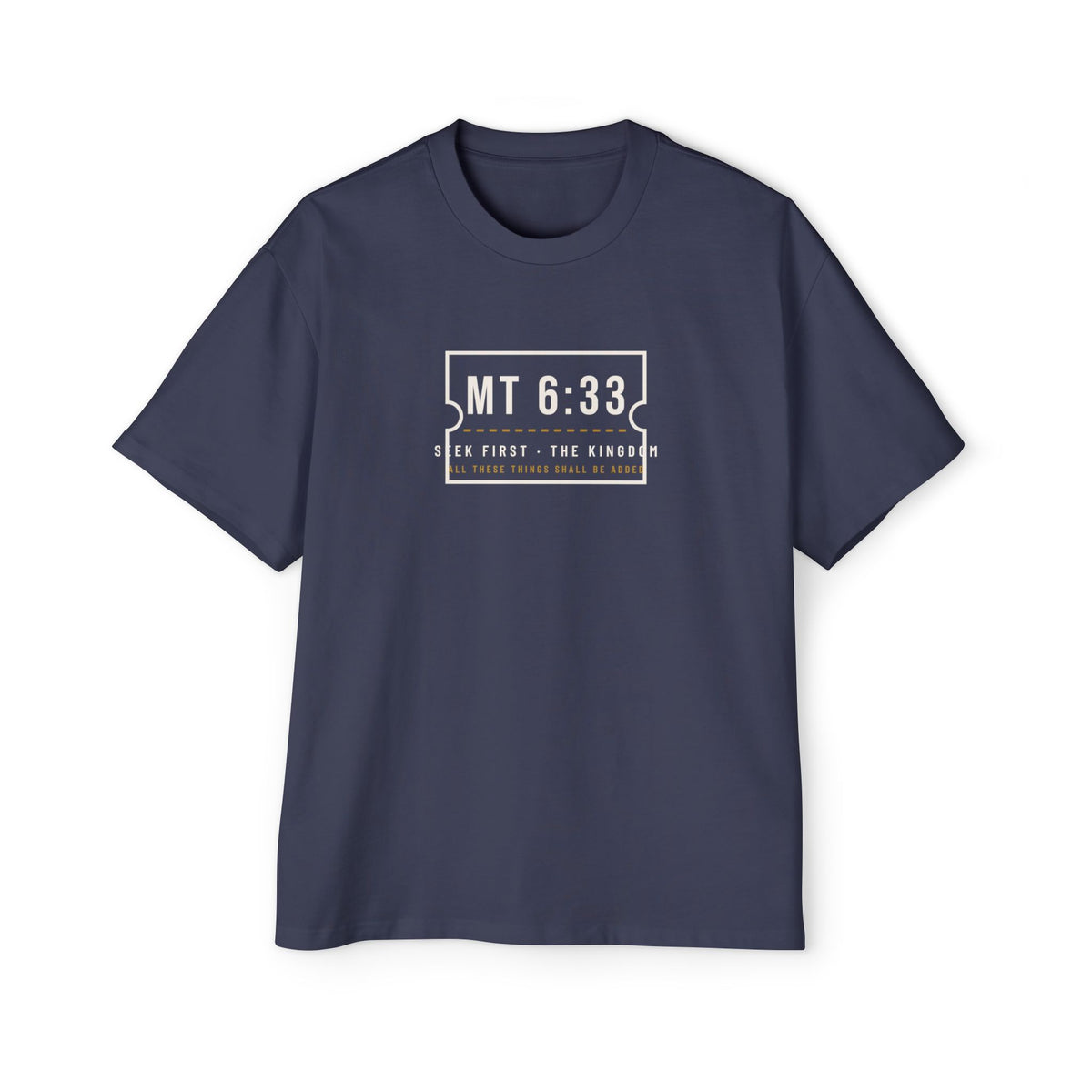 MT 6:33 Oversized Tee