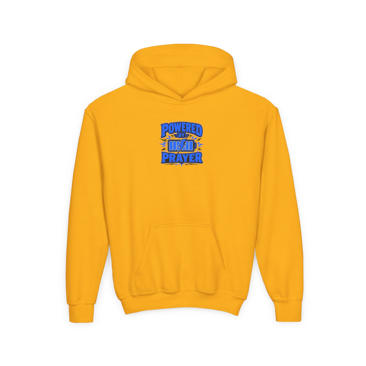 Powered by Prayer Youth Hoodie