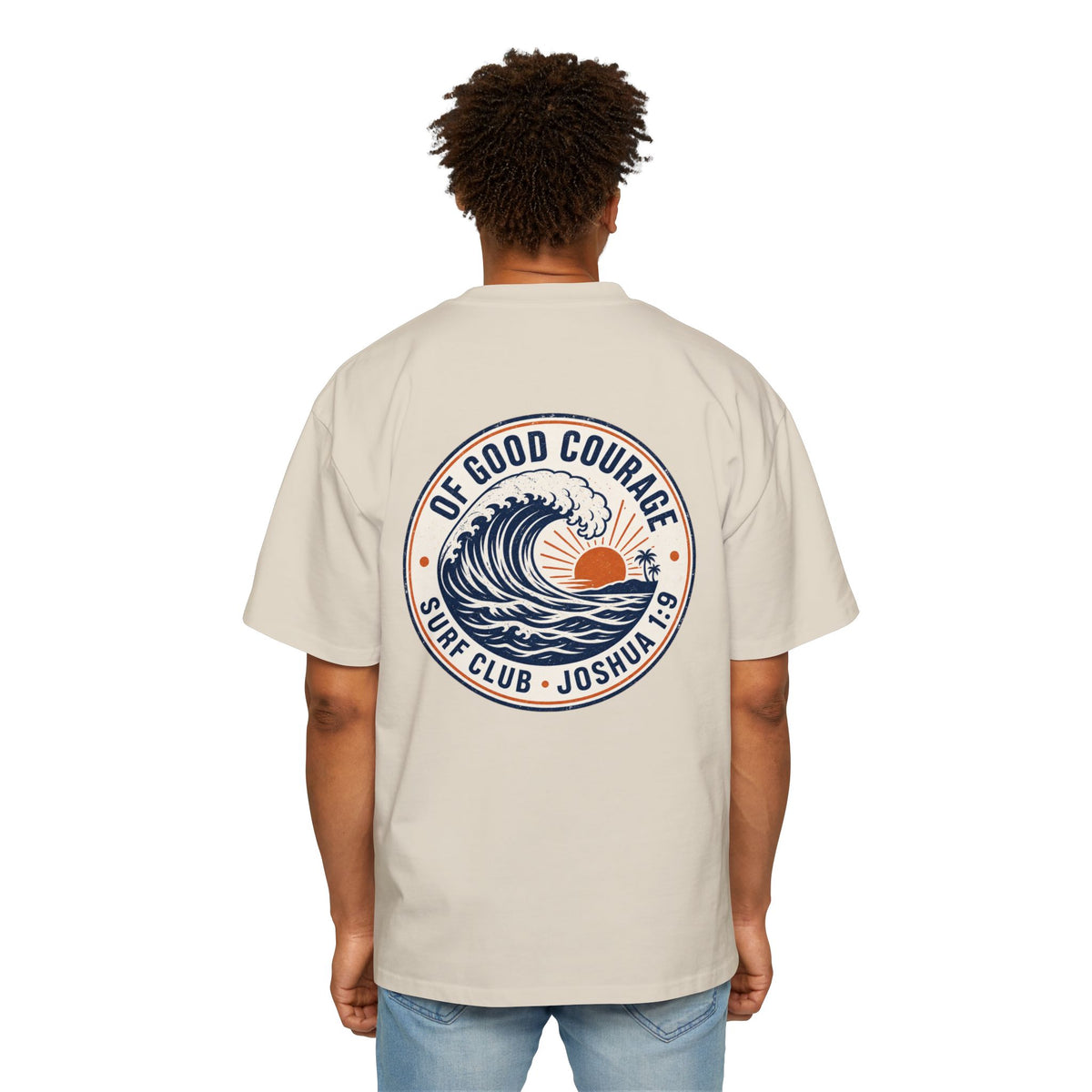 Of Good Courage Surf Club Oversized Tee