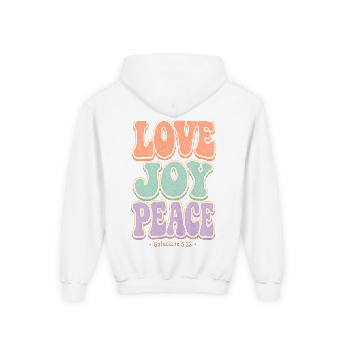 Love Joy Peace Youth Hoodie