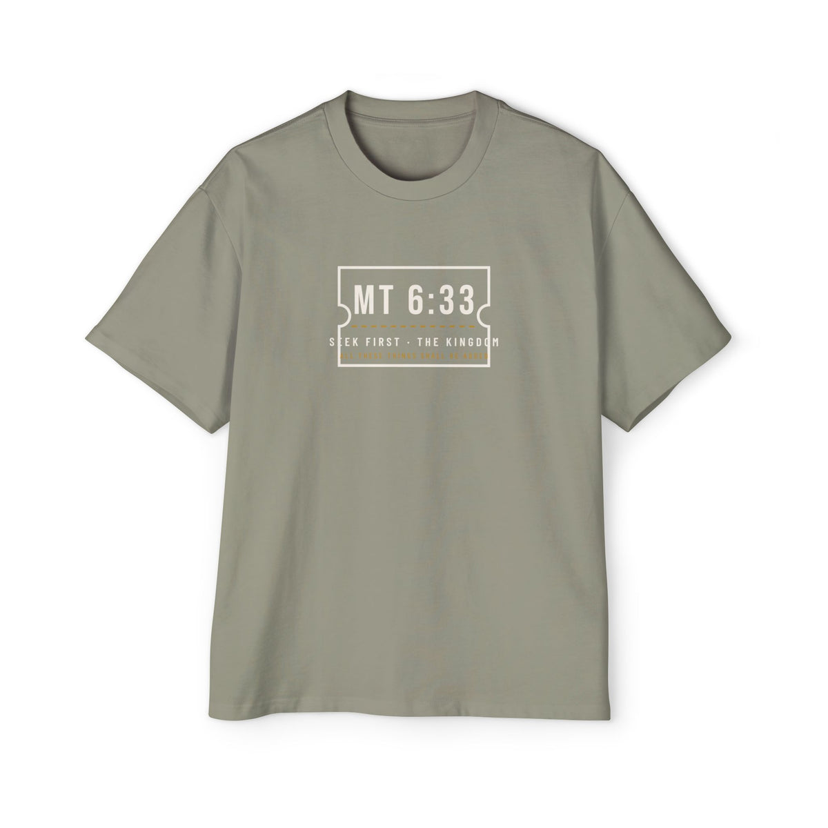 MT 6:33 Oversized Tee