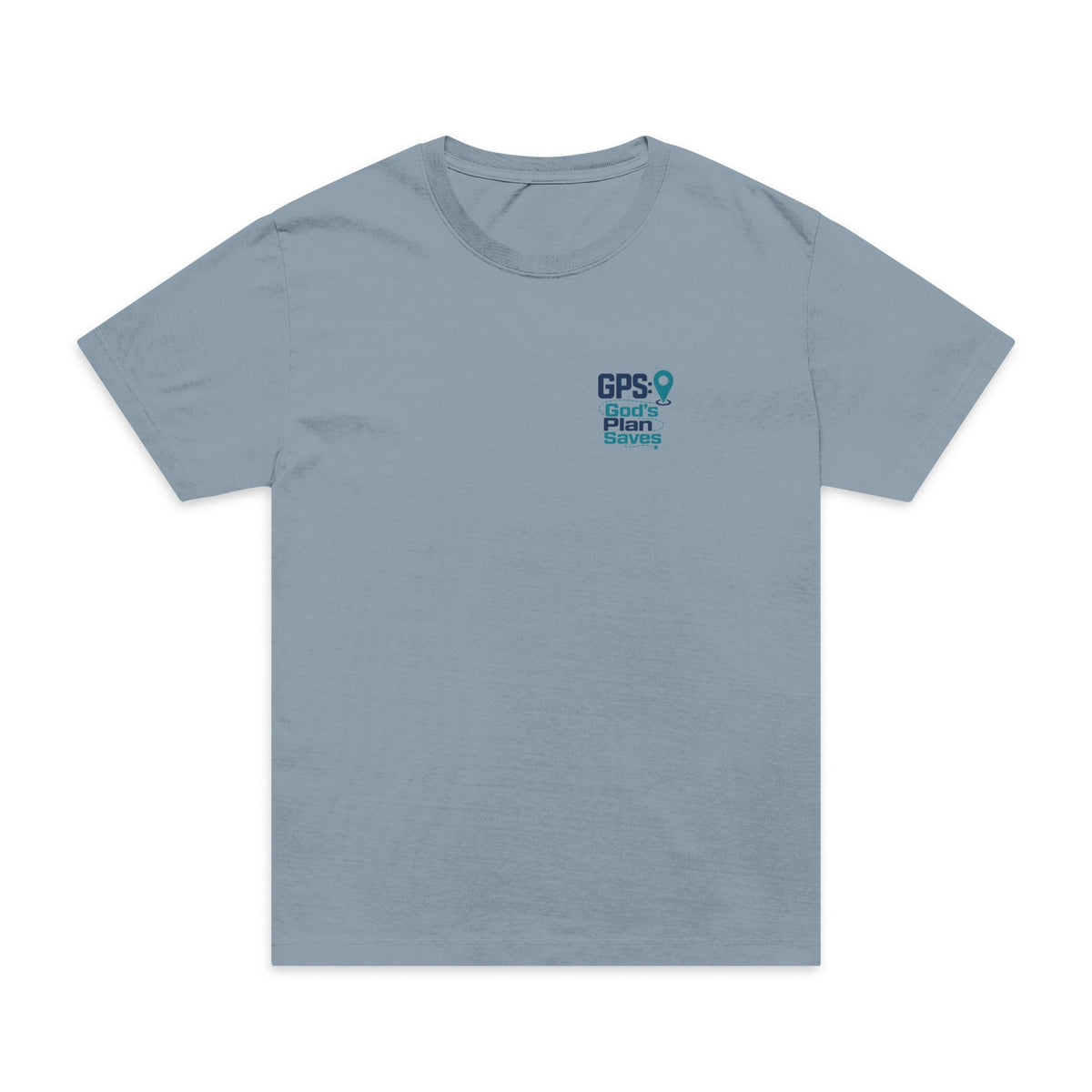 GPS: God's Plan Saves Pocket Tee