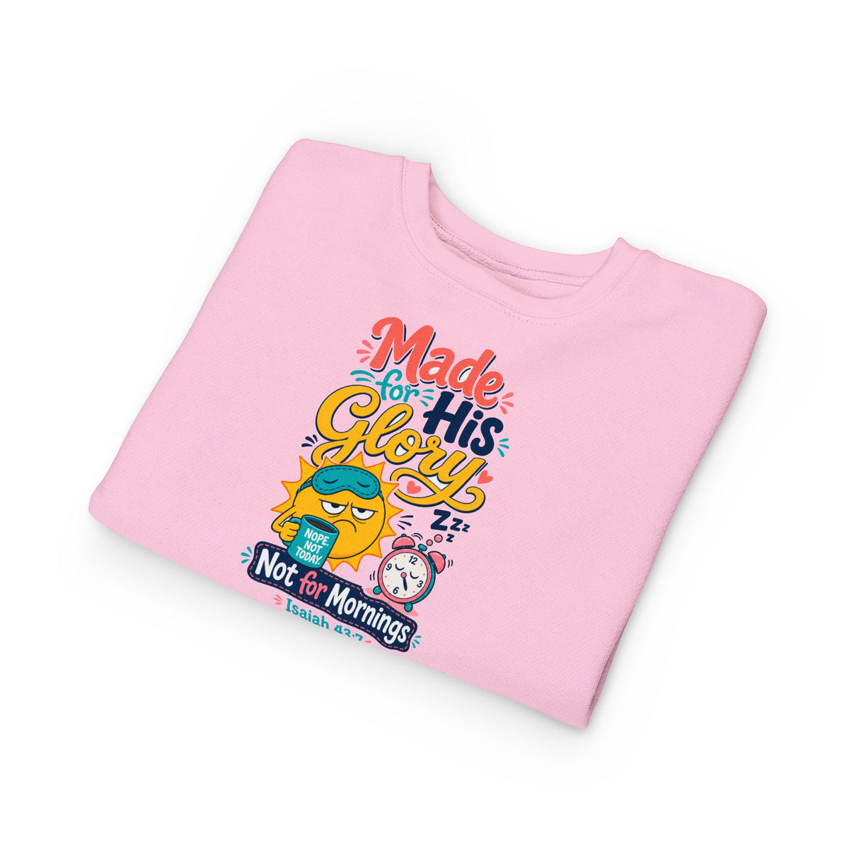 His Glory Toddler Sweatshirt
