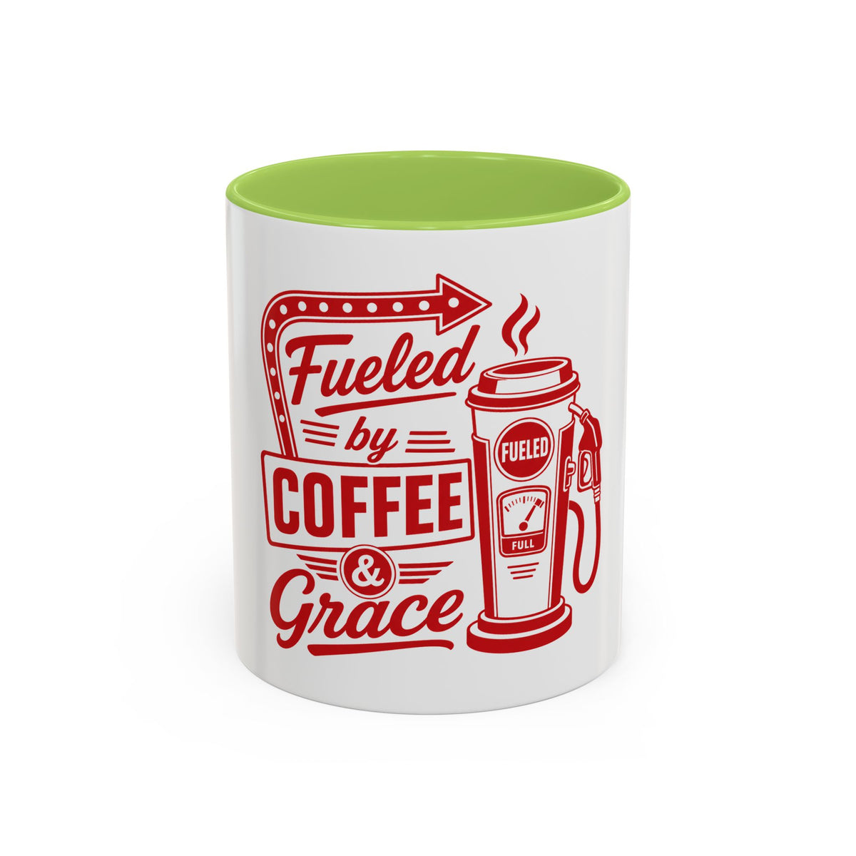 Fueled by Coffee & Grace Mug